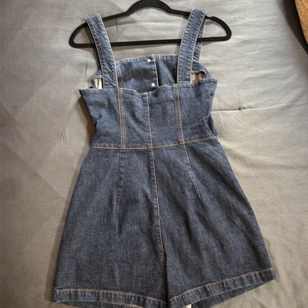 Jean romper - Picture 8 of 9